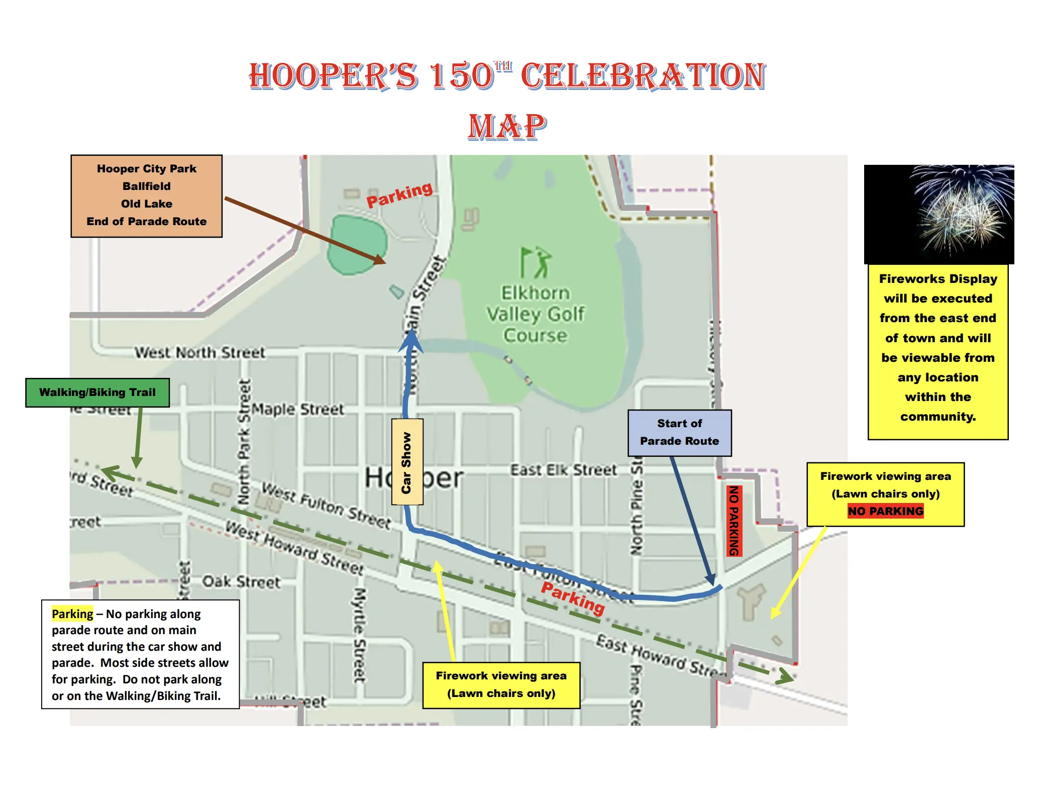 Preview of the Hooper fireworks viewing map