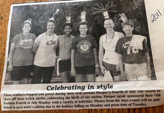 Participants in the 2011 Hooper Fun Run and Walk