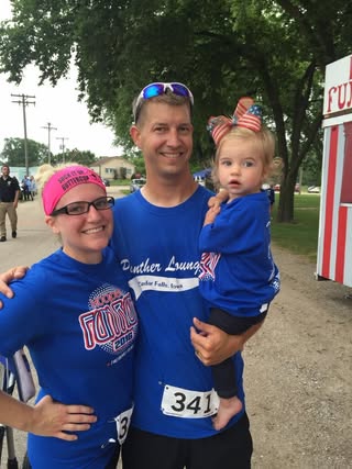 2016 Fun Run: Nichole Popken and Maizy Jean, shared by Chris Popken