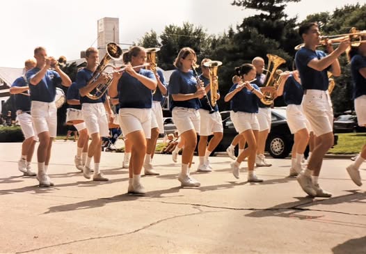 Logan View band, approximately 1994–1998, shared by Kim Ruwe Deprez