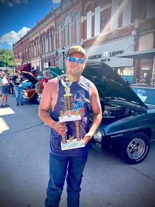Car show trophy winner — details requested, shared by April Robertson