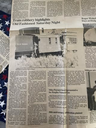 A saved Hooper newspaper clipping shared by a community contributor