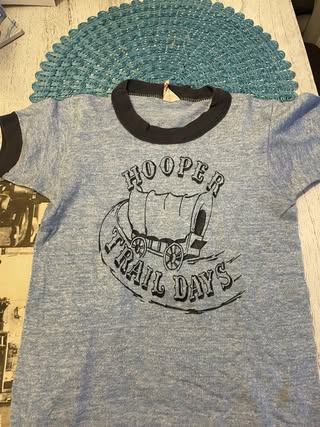 Hooper Centennial shirt, shared by Wendy Mengedoht Brennan