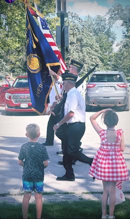 Parade color guard — details requested, shared by Anne Skidmore